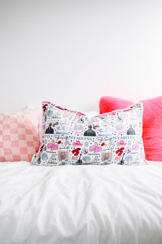 TS Minky Luxe Pillow + Free Millie and Finn Bracelet Set