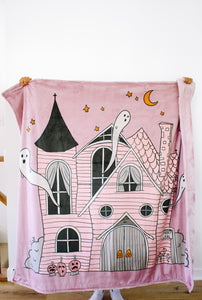 Haunted House Luxe Child Blanket