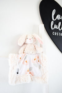 Mini Blush Floral Luxe Bunny Lovey
