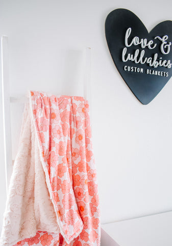 Floral Luxe Throw Blanket